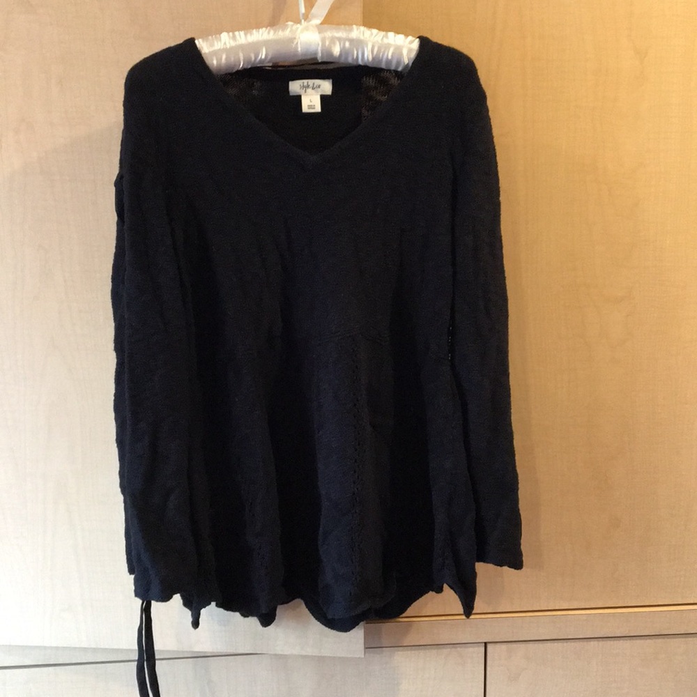 Black sweater